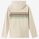 Bavaro Block Striped Poncho Pullover Fleece