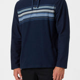 Bavaro Block Striped Poncho Pullover Fleece