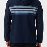 Bavaro Block Striped Poncho Pullover Fleece