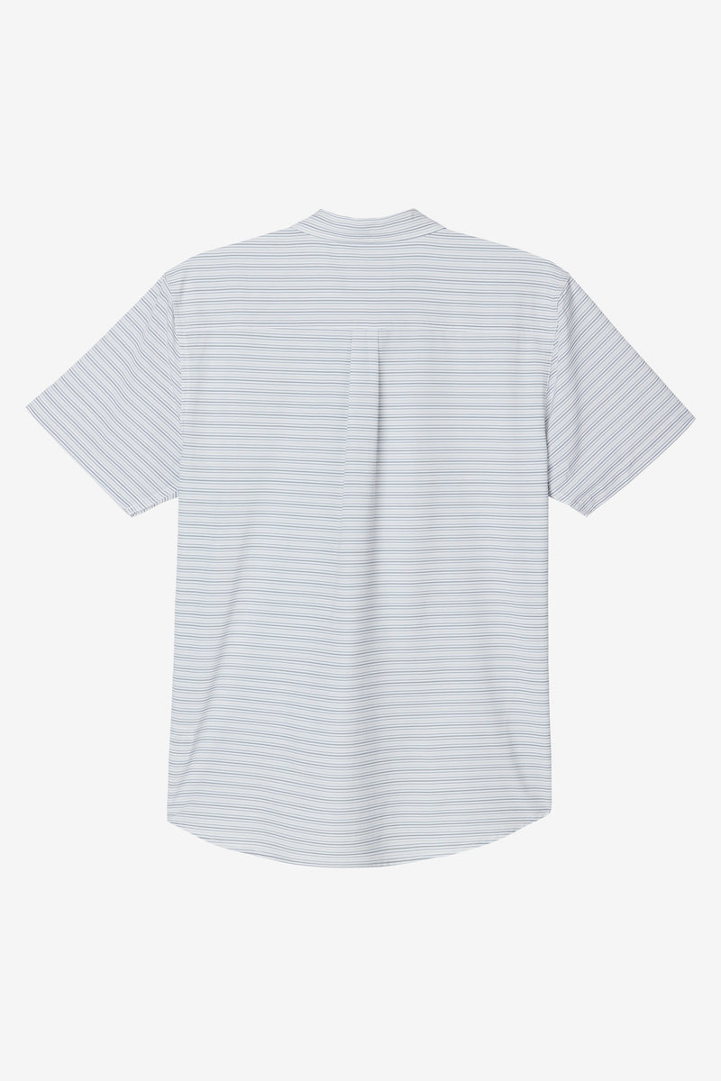 Trvlr Upf Traverse Stripe Standard Shirt - White | O'Neill
