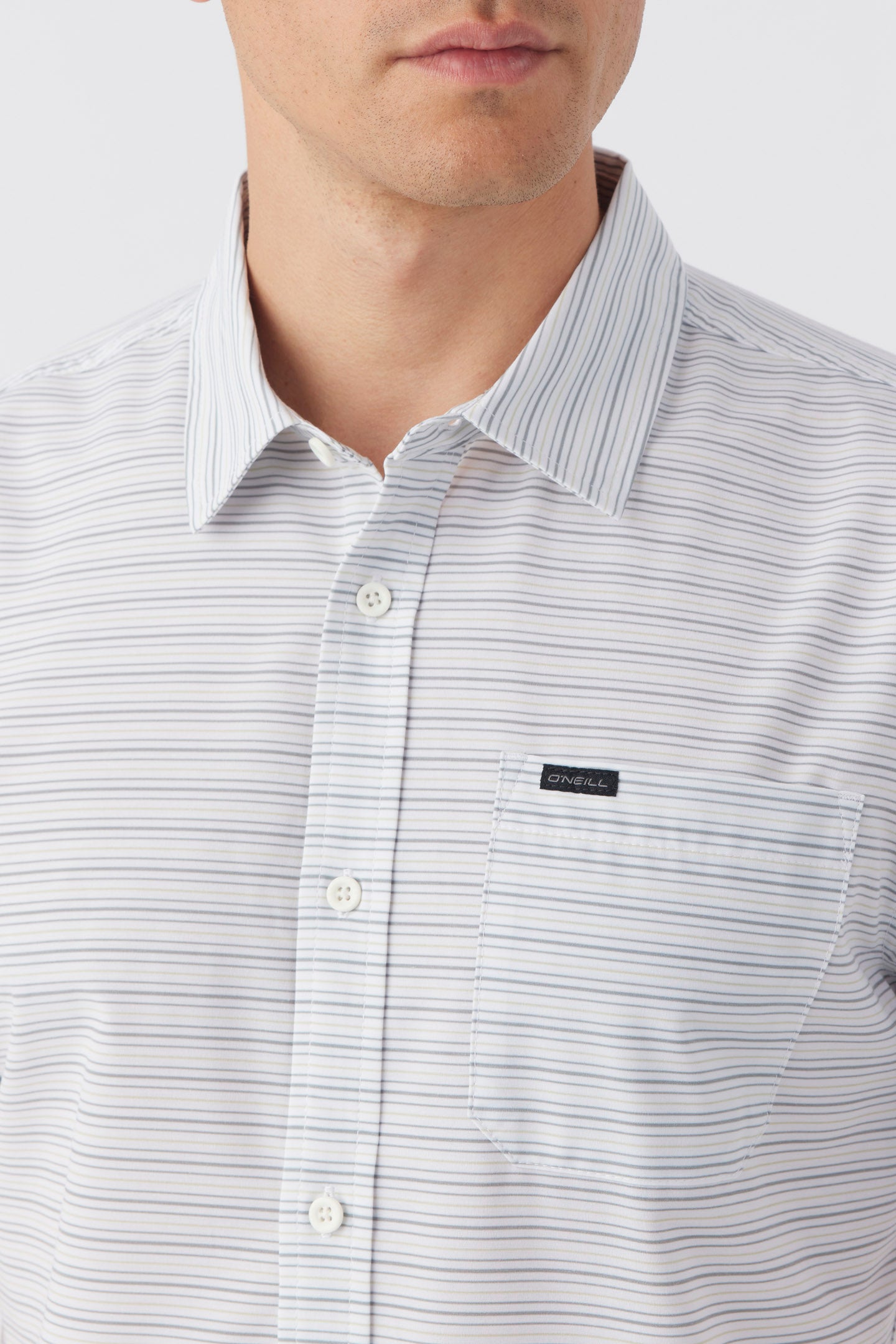 TRVLR UPF TRAVERSE STRIPE STANDARD FIT SHIRT