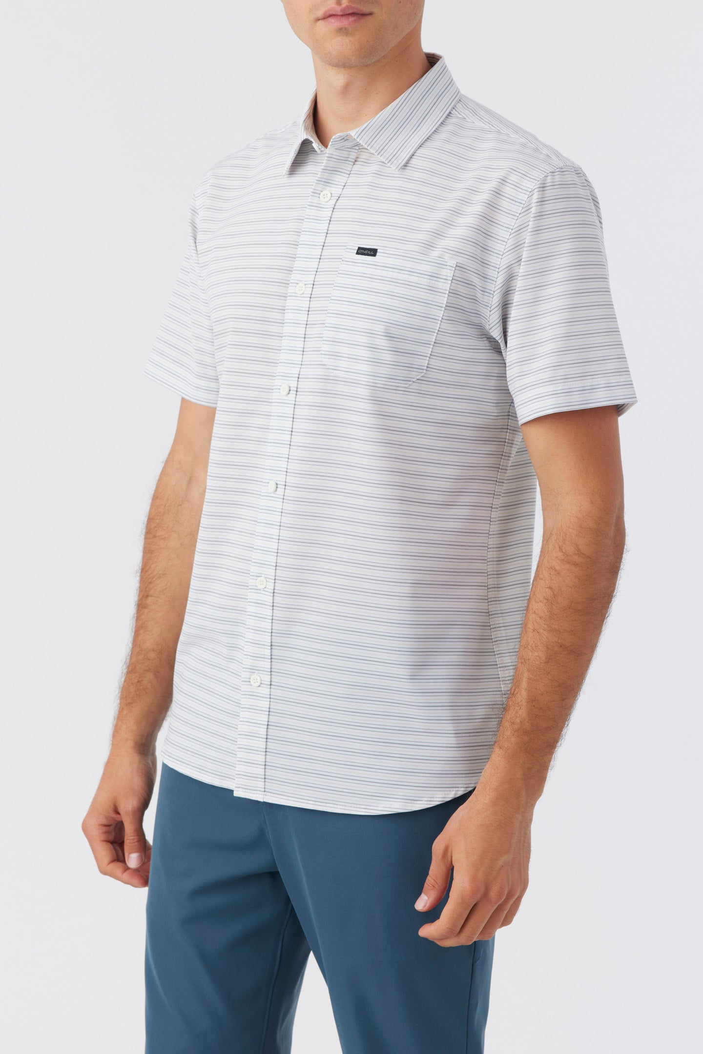 TRVLR UPF TRAVERSE STRIPE STANDARD FIT SHIRT