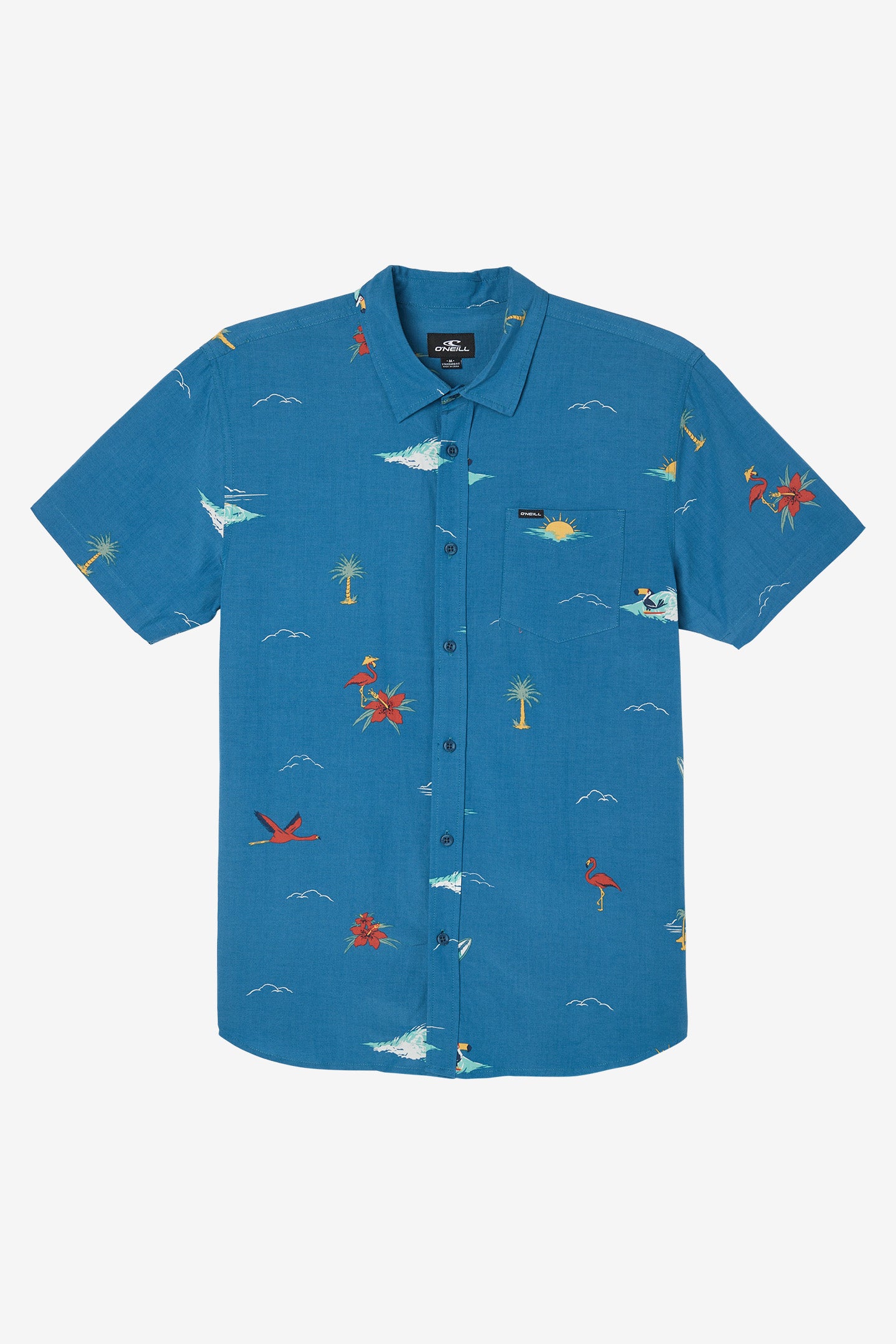 Oasis Eco Standard Fit Shirt - Storm Blue | O'Neill