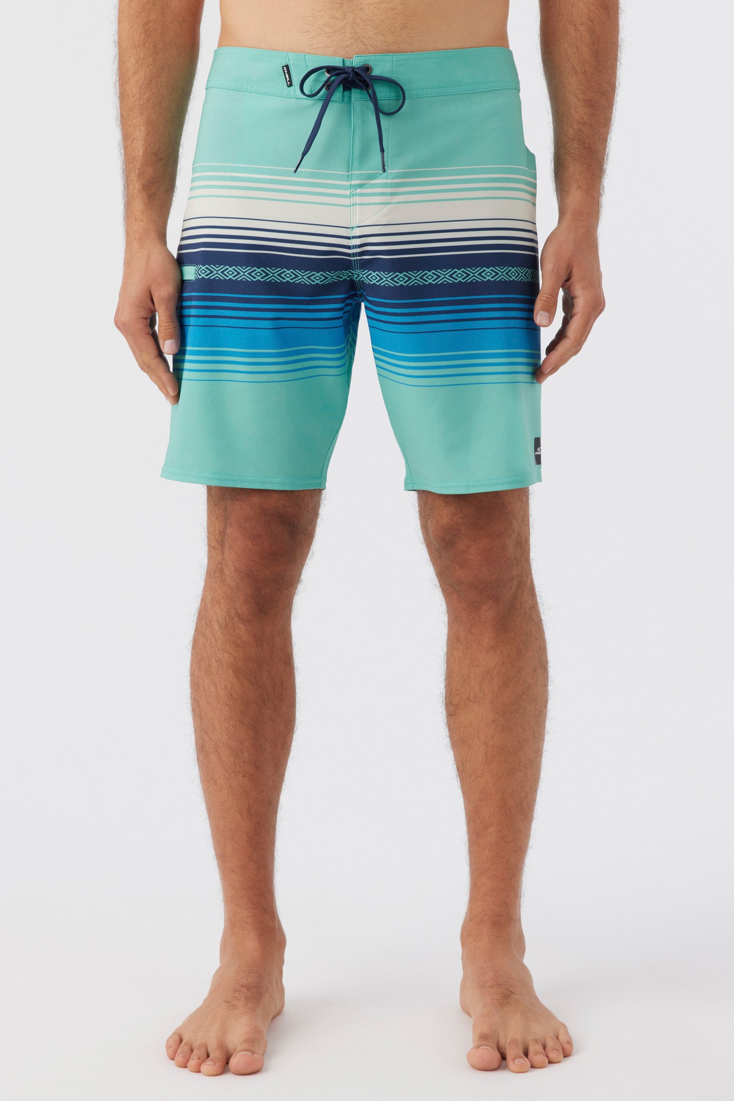 HYPERFREAK HEAT STRIPE LINE 19" BOARDSHORTS