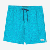 Hermosa Crew Elastic Waist 17" Swim Trunks