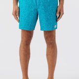 Hermosa Crew Elastic Waist 17" Swim Trunks