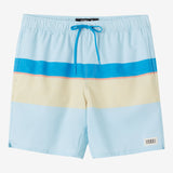 Block Volley Elastic Waist 17" Swim Trunks