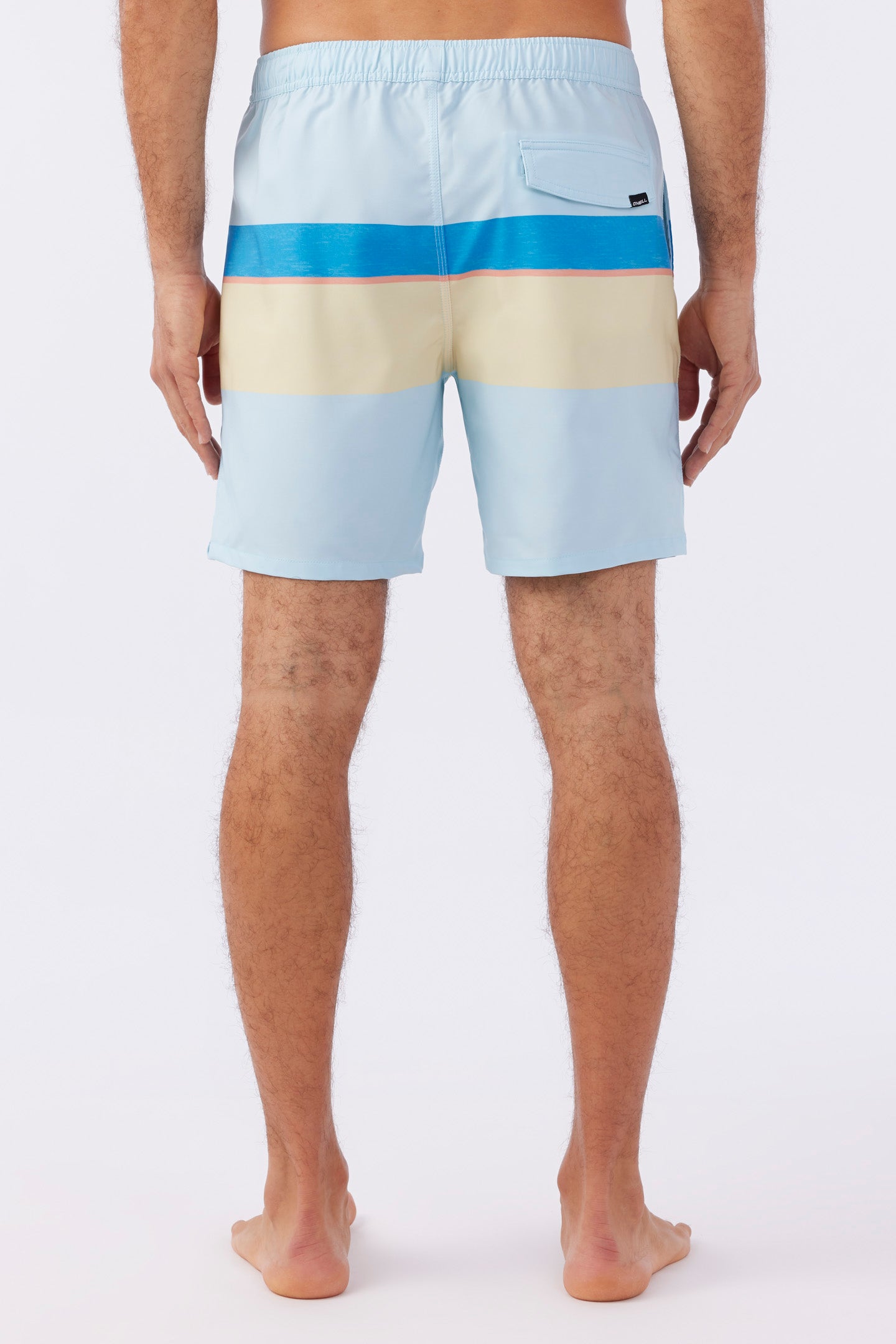 BLOCK VOLLEY ELASTIC WAIST 17" SWIM TRUNKS