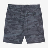 Stockton Print Elastic Waist 18" Hybrid Shorts