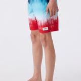 Boy's Hermosa Elastic Waist 16" Swim Trunks