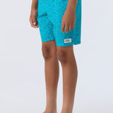 Boy's Hermosa Elastic Waist 16" Swim Trunks