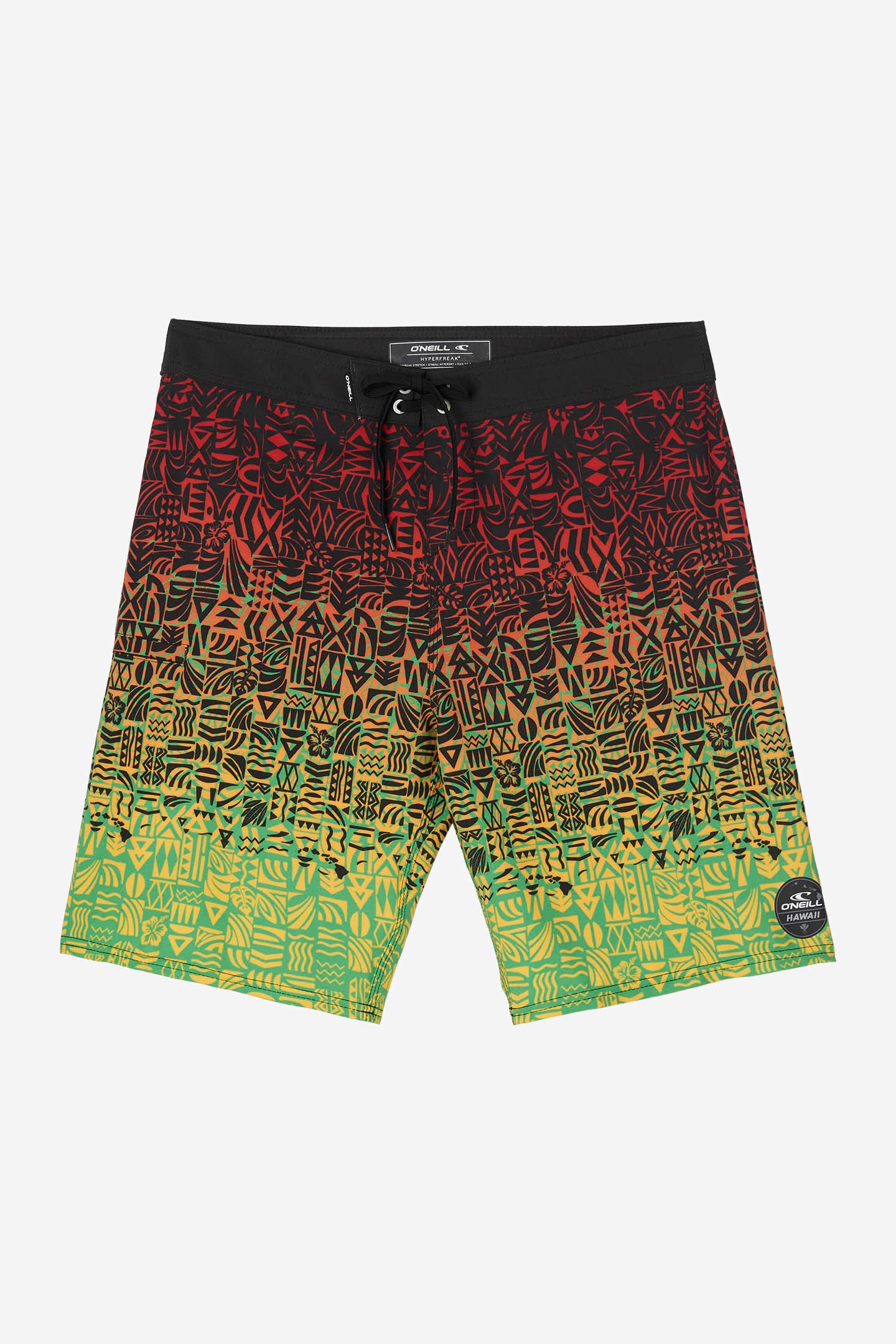 BOY'S HYPERFREAK HEAT HAWAII 17" BOARDSHORTS