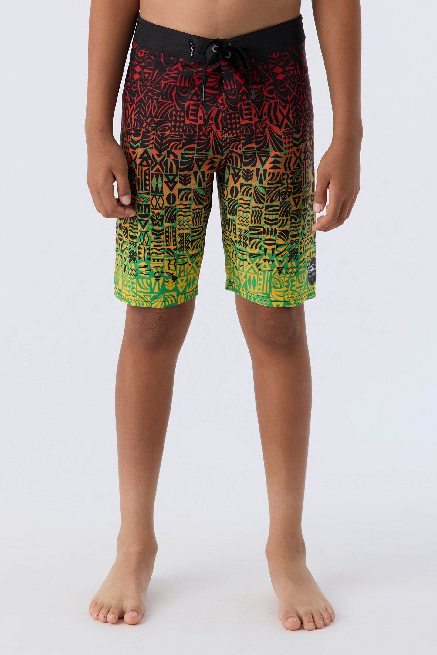 BOY'S HYPERFREAK HEAT HAWAII 17" BOARDSHORTS