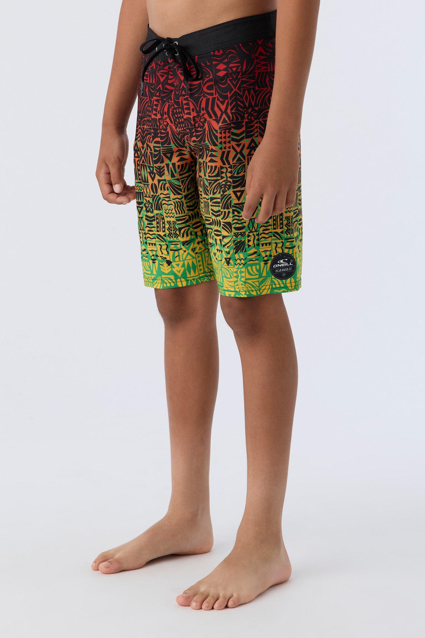 BOY'S HYPERFREAK HEAT HAWAII 17" BOARDSHORTS