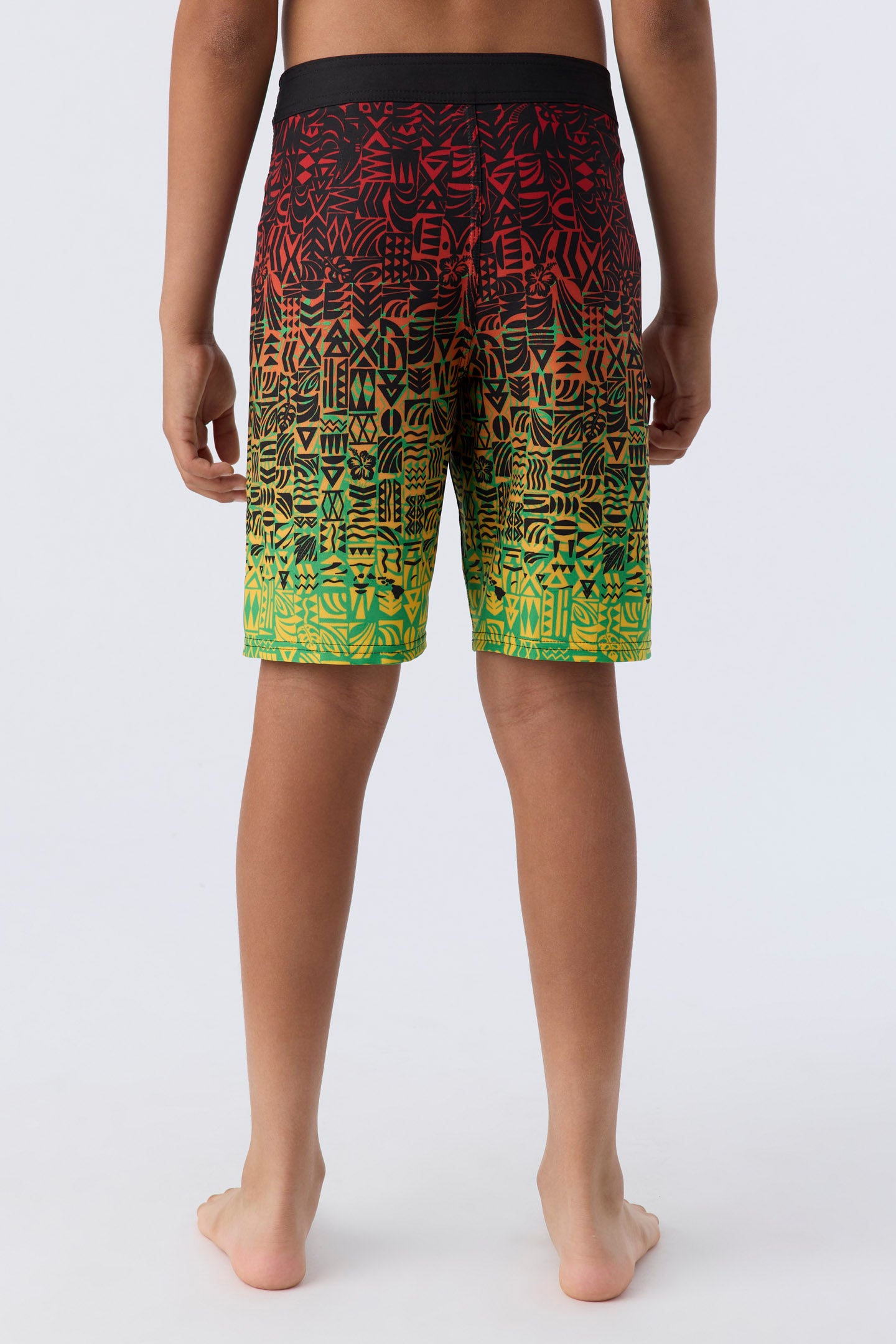 BOY'S HYPERFREAK HEAT HAWAII 17" BOARDSHORTS