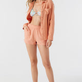 Leni Crinkle Double Gauze Button Down Shirt