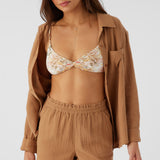 Leni Crinkle Double Gauze Button Down Shirt