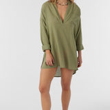 Saltwater Solids Belizin Cover-Up Tunic