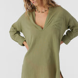 Saltwater Solids Belizin Cover-Up Tunic