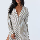 Belizin Stripe Cover-Up Tunic