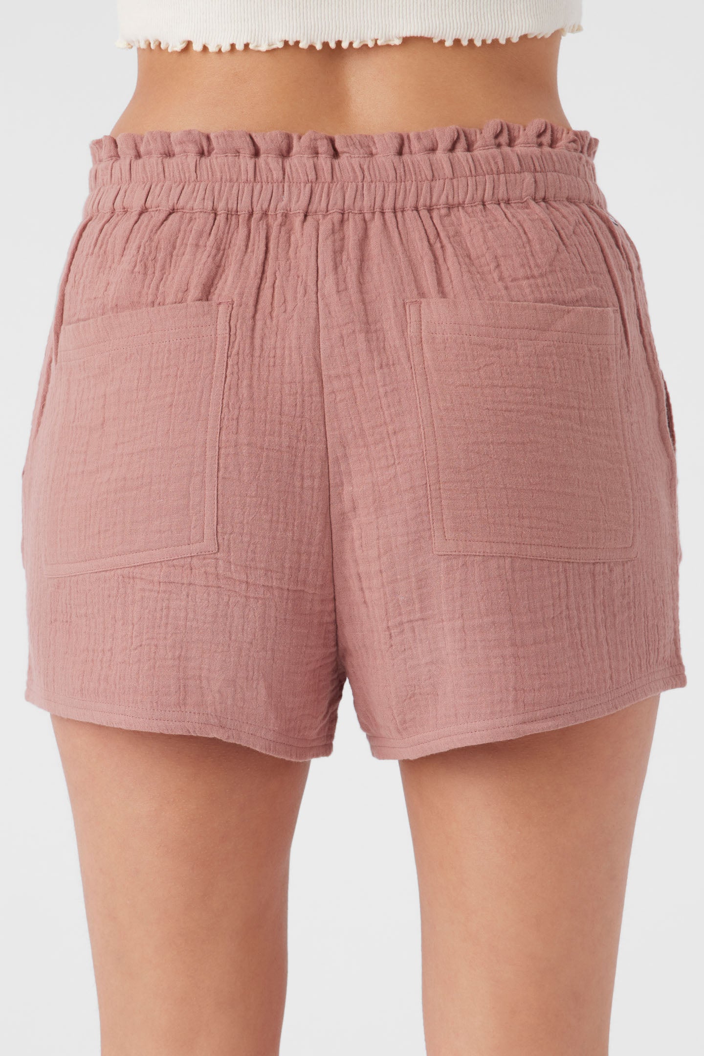 CARLA CRINKLE DOUBLE GAUZE BEACH SHORTS