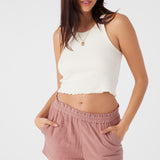 Carla Crinkle Double Gauze Beach Shorts