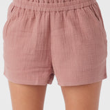 Carla Crinkle Double Gauze Beach Shorts