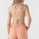 Carla Crinkle Double Gauze Beach Shorts