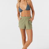 Carla Crinkle Double Gauze Beach Shorts
