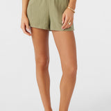 Carla Crinkle Double Gauze Beach Shorts
