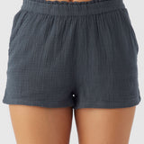 Carla Crinkle Double Gauze Beach Shorts