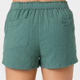 Carla Crinkle Double Gauze Beach Shorts