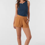 Carla Crinkle Double Gauze Beach Shorts