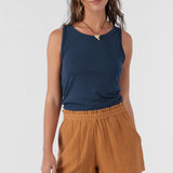 Carla Crinkle Double Gauze Beach Shorts