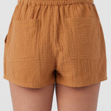 Carla Crinkle Double Gauze Beach Shorts