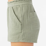 Carla Crinkle Double Gauze Beach Shorts