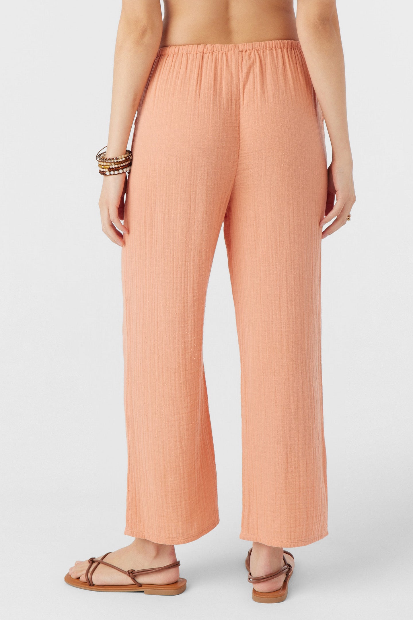 BRENDA CRINKLE DOUBLE GAUZE BEACH PANTS