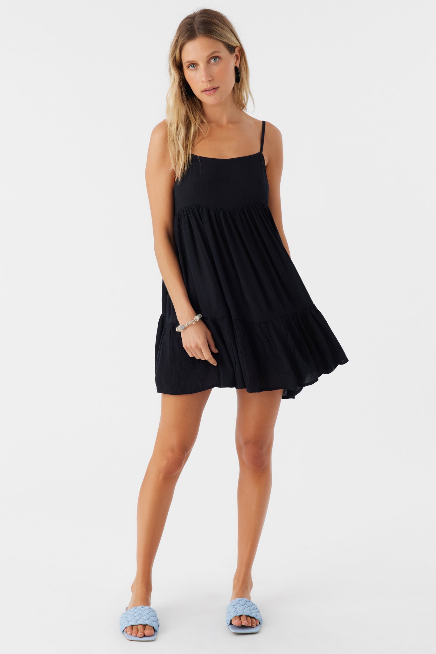 Saltwater Solids Rilee Cover-Up Dress - Black | O'Neill