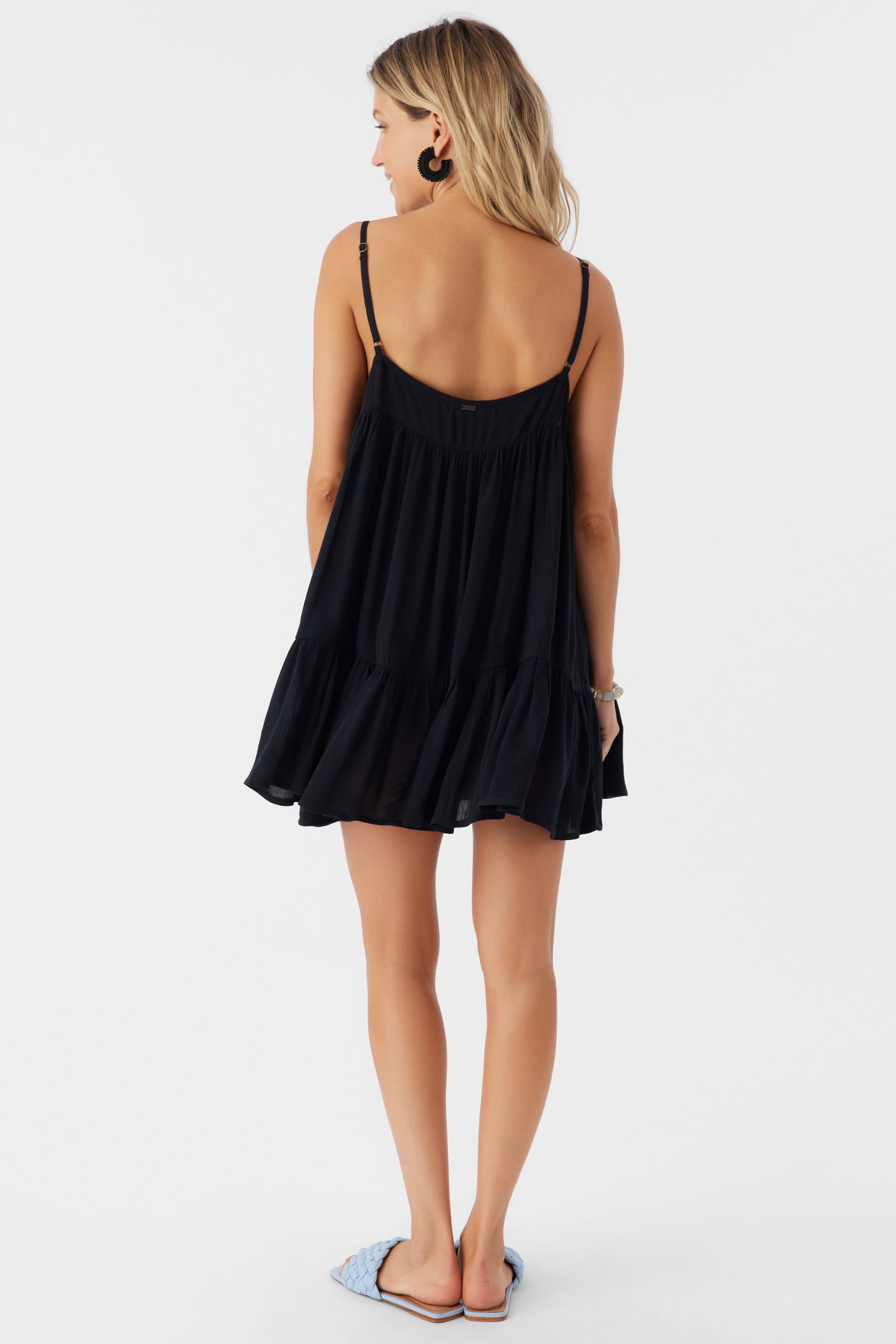 SALTWATER SOLIDS RILEE SWIM COVER-UP DRESS