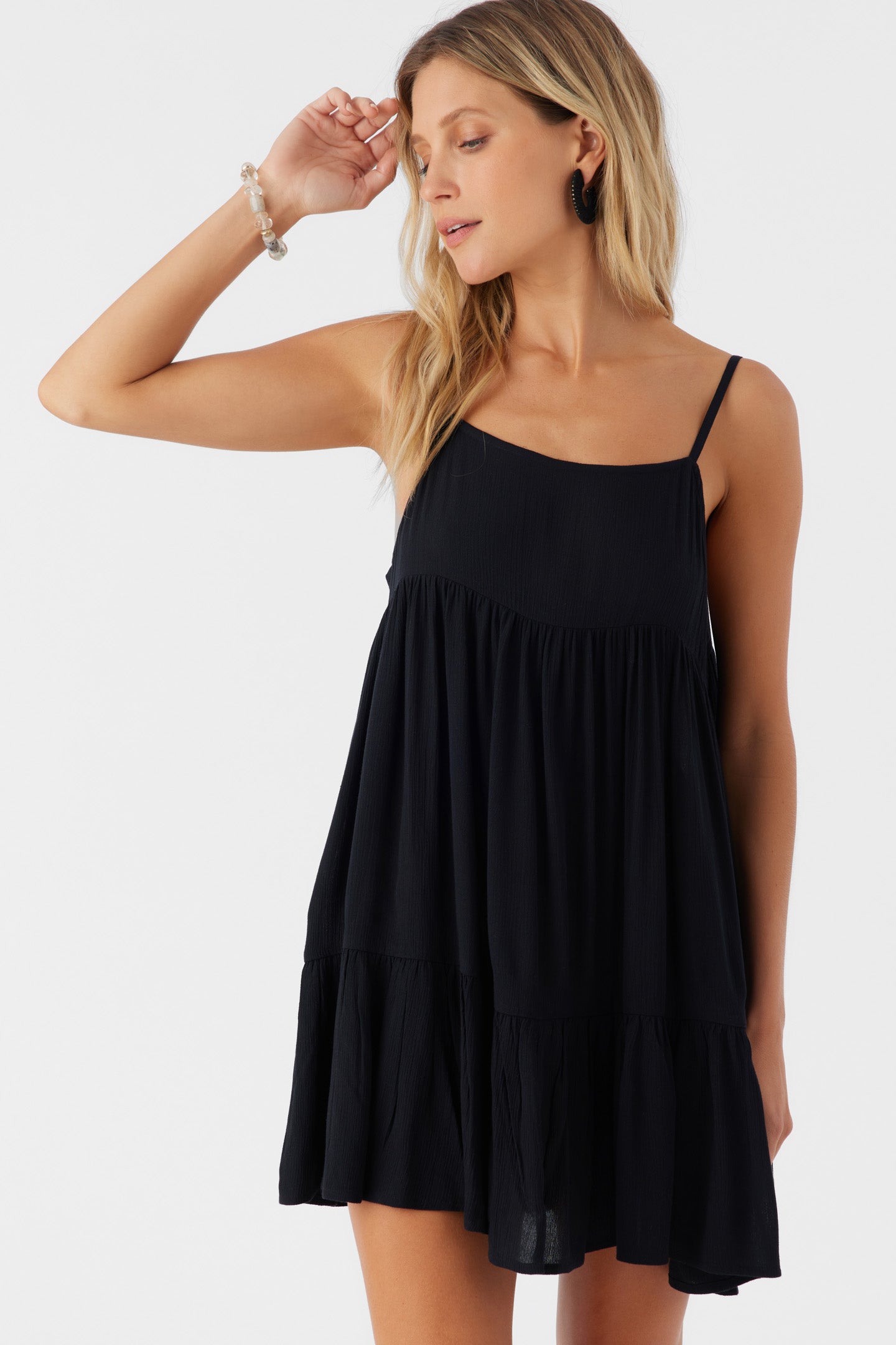 SALTWATER SOLIDS RILEE SWIM COVER-UP DRESS