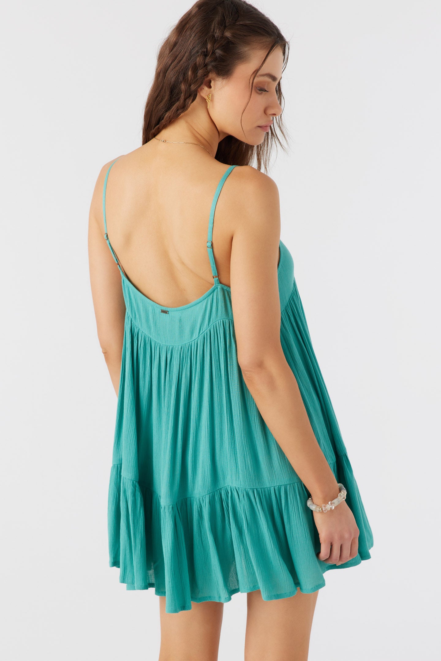 SALTWATER SOLIDS RILEE SWIM COVER-UP DRESS