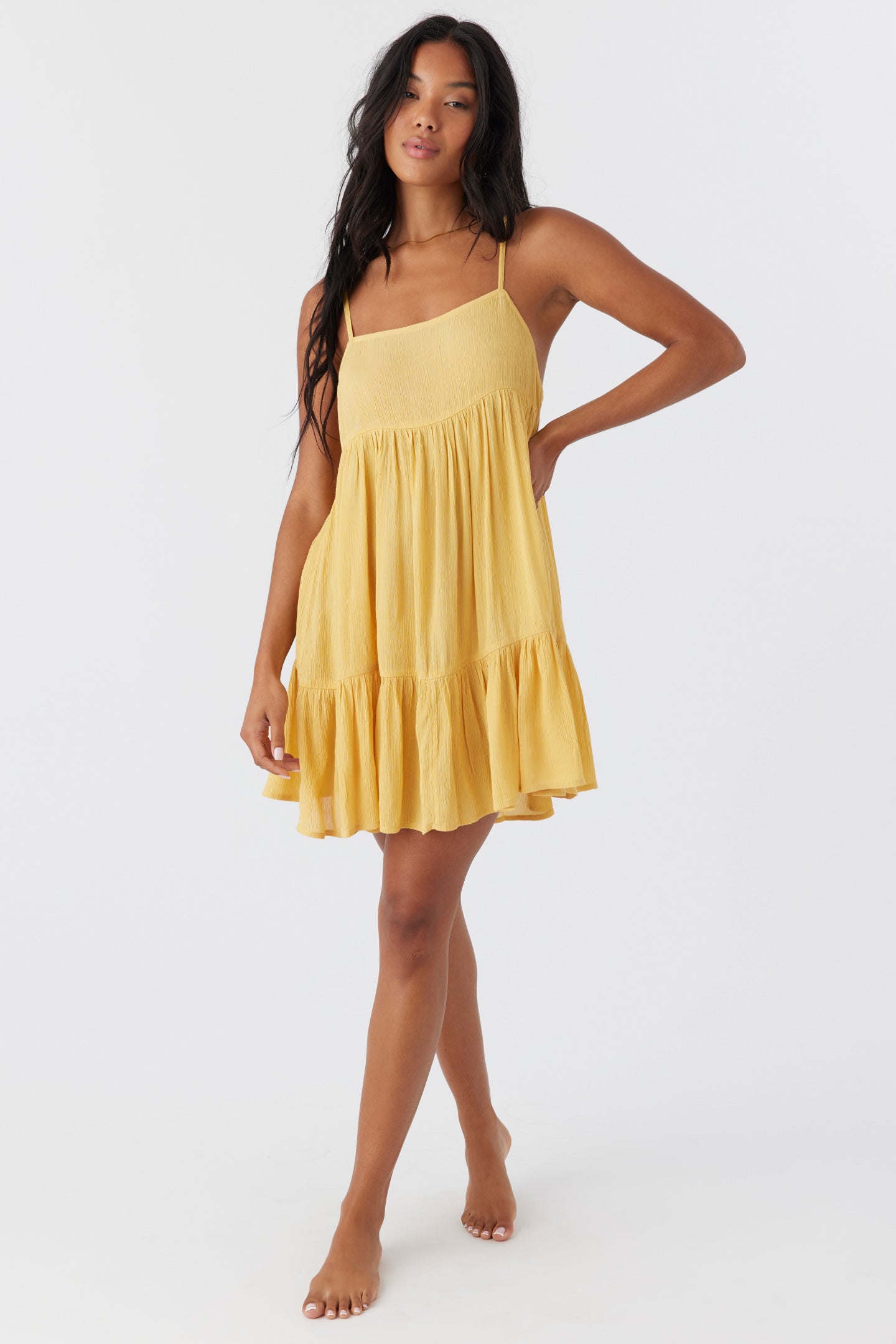 SALTWATER SOLIDS RILEE SWIM COVER-UP DRESS