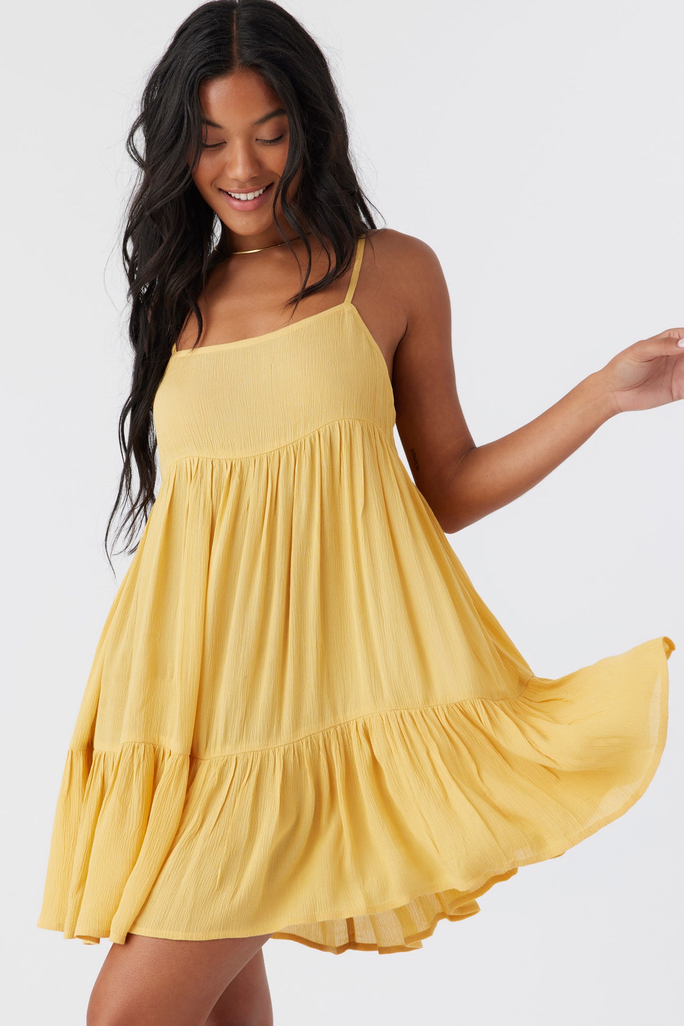 SALTWATER SOLIDS RILEE SWIM COVER-UP DRESS