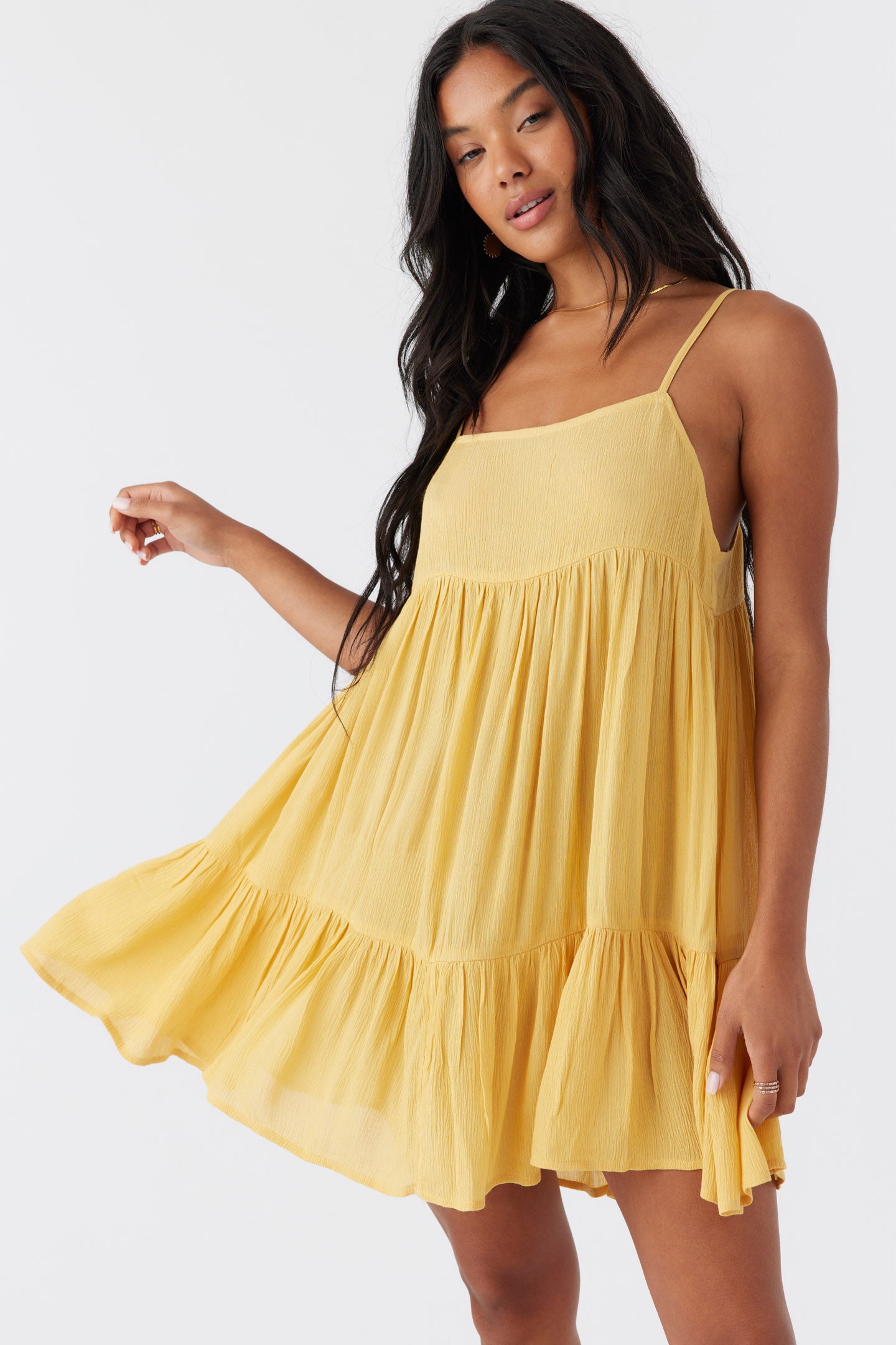 SALTWATER SOLIDS RILEE SWIM COVER-UP DRESS