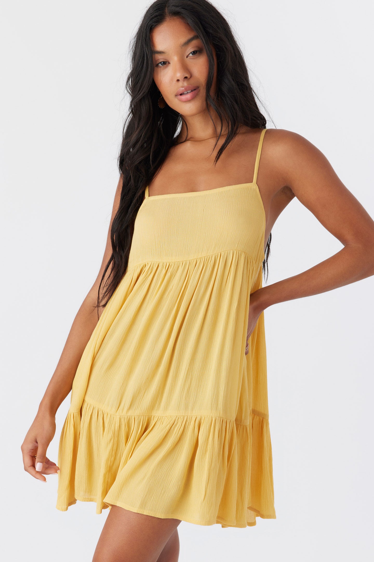 SALTWATER SOLIDS RILEE SWIM COVER-UP DRESS