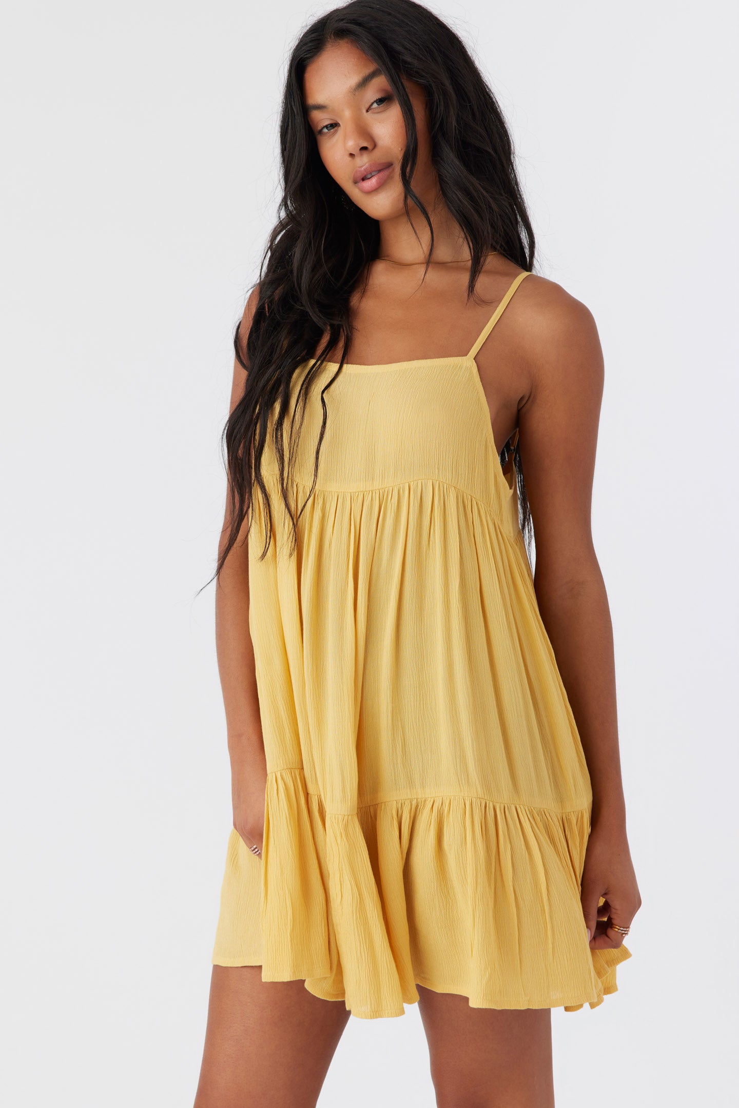 SALTWATER SOLIDS RILEE SWIM COVER-UP DRESS