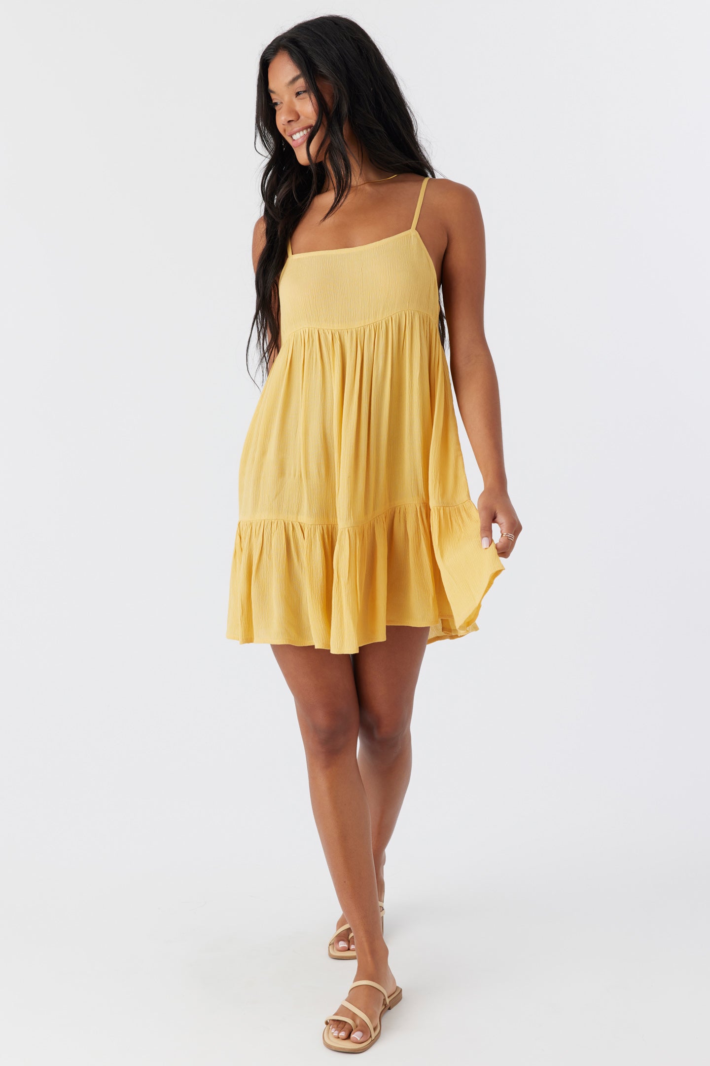 SALTWATER SOLIDS RILEE SWIM COVER-UP DRESS