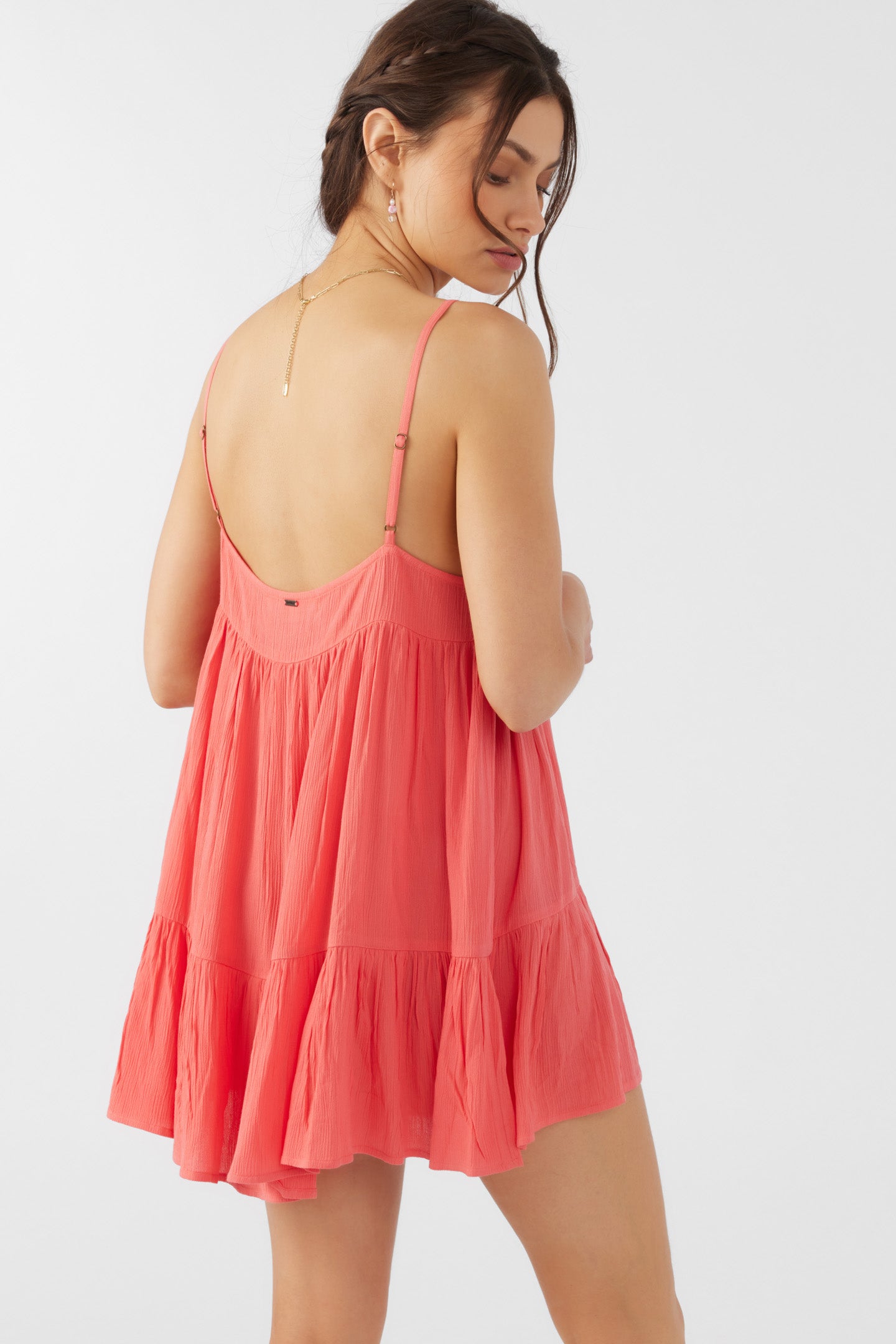 SALTWATER SOLIDS RILEE SWIM COVER-UP DRESS