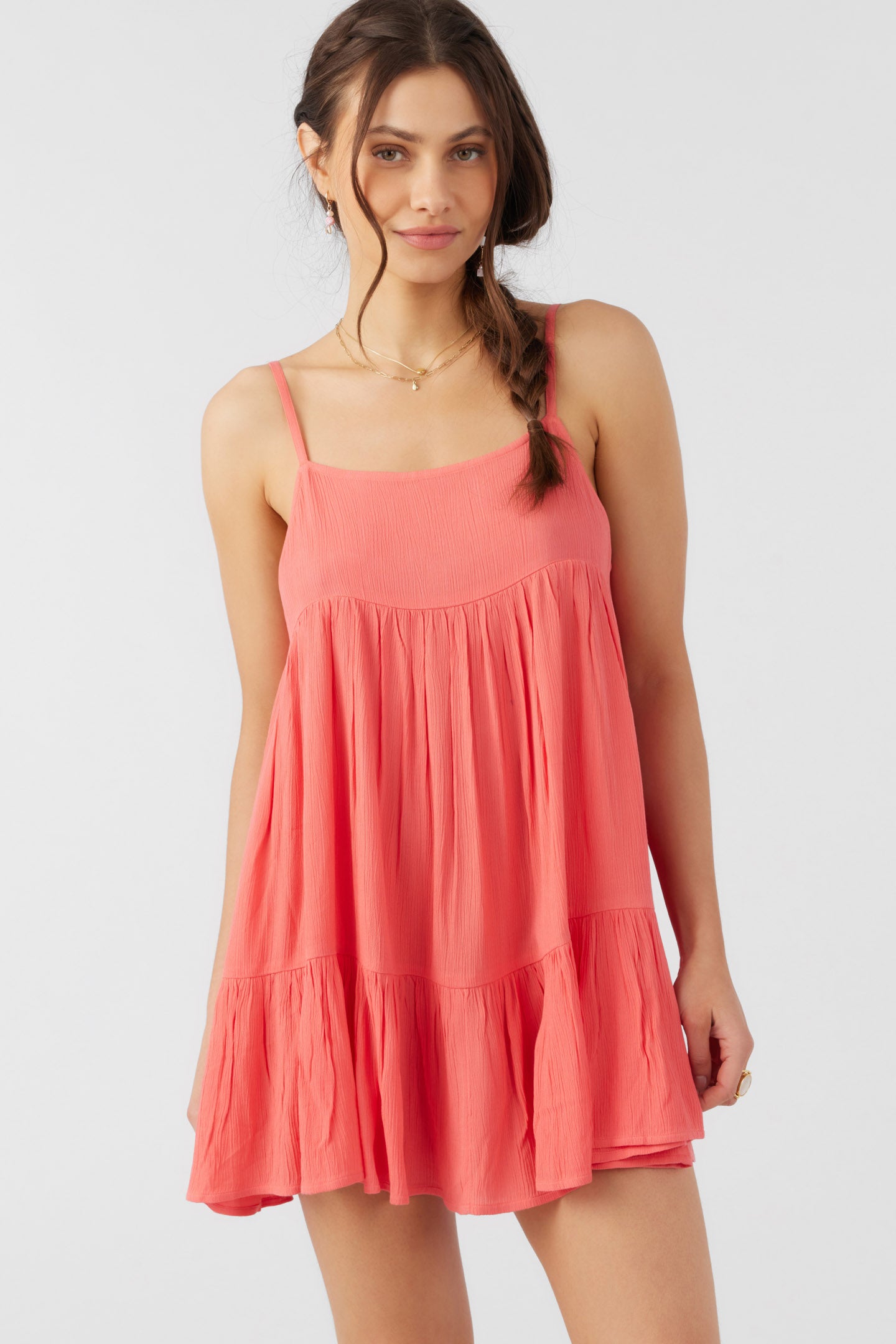 SALTWATER SOLIDS RILEE SWIM COVER-UP DRESS