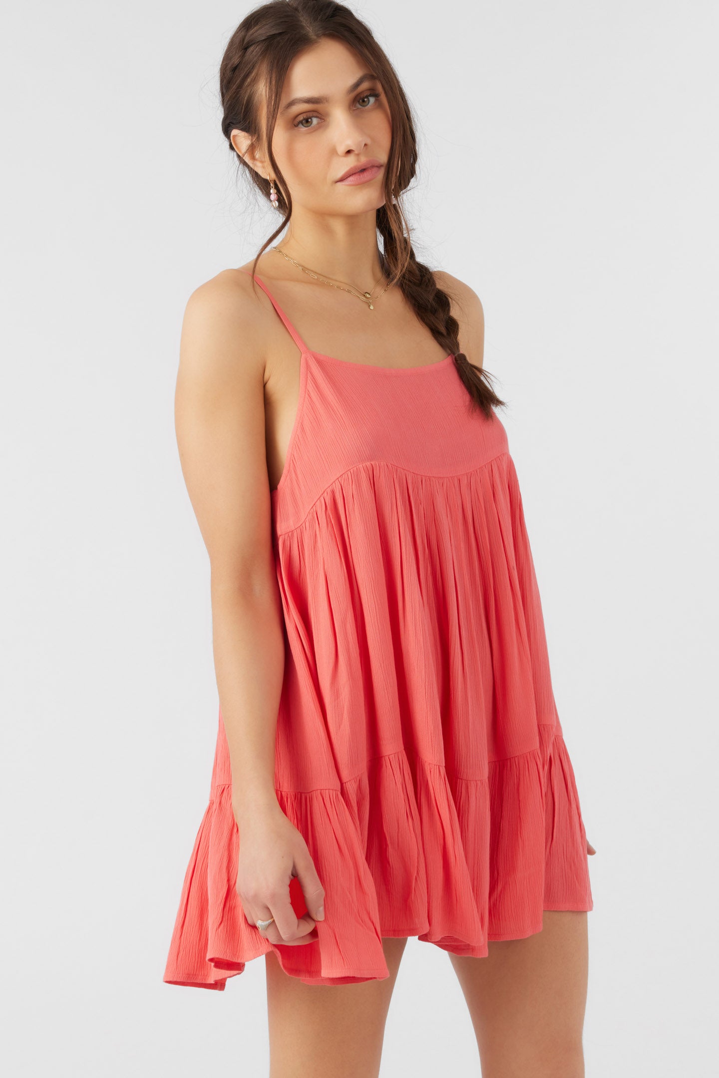 SALTWATER SOLIDS RILEE SWIM COVER-UP DRESS